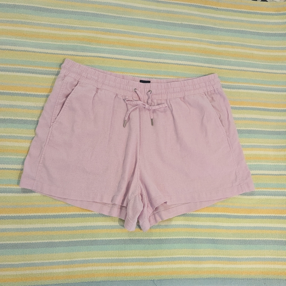 ⭐ GAP Linen Blend Pull On Shorts XL